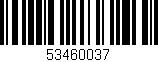 Código de barras (EAN, GTIN, SKU, ISBN): '53460037'