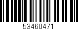 Código de barras (EAN, GTIN, SKU, ISBN): '53460471'