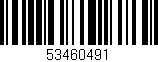 Código de barras (EAN, GTIN, SKU, ISBN): '53460491'