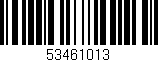 Código de barras (EAN, GTIN, SKU, ISBN): '53461013'