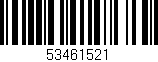 Código de barras (EAN, GTIN, SKU, ISBN): '53461521'