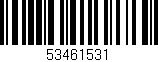 Código de barras (EAN, GTIN, SKU, ISBN): '53461531'