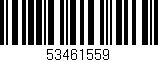 Código de barras (EAN, GTIN, SKU, ISBN): '53461559'