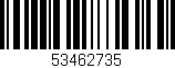 Código de barras (EAN, GTIN, SKU, ISBN): '53462735'