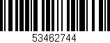Código de barras (EAN, GTIN, SKU, ISBN): '53462744'