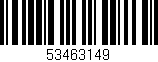 Código de barras (EAN, GTIN, SKU, ISBN): '53463149'