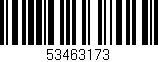 Código de barras (EAN, GTIN, SKU, ISBN): '53463173'
