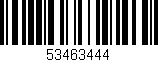 Código de barras (EAN, GTIN, SKU, ISBN): '53463444'