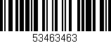 Código de barras (EAN, GTIN, SKU, ISBN): '53463463'