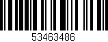 Código de barras (EAN, GTIN, SKU, ISBN): '53463486'