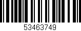 Código de barras (EAN, GTIN, SKU, ISBN): '53463749'