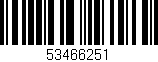 Código de barras (EAN, GTIN, SKU, ISBN): '53466251'