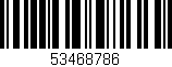 Código de barras (EAN, GTIN, SKU, ISBN): '53468786'