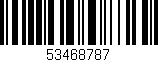 Código de barras (EAN, GTIN, SKU, ISBN): '53468787'