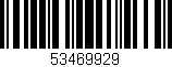 Código de barras (EAN, GTIN, SKU, ISBN): '53469929'