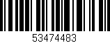 Código de barras (EAN, GTIN, SKU, ISBN): '53474483'