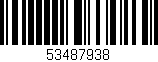 Código de barras (EAN, GTIN, SKU, ISBN): '53487938'