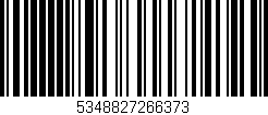 Código de barras (EAN, GTIN, SKU, ISBN): '5348827266373'