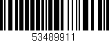 Código de barras (EAN, GTIN, SKU, ISBN): '53489911'