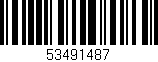 Código de barras (EAN, GTIN, SKU, ISBN): '53491487'