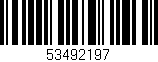 Código de barras (EAN, GTIN, SKU, ISBN): '53492197'