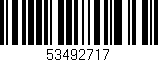 Código de barras (EAN, GTIN, SKU, ISBN): '53492717'