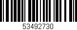 Código de barras (EAN, GTIN, SKU, ISBN): '53492730'
