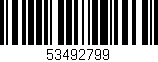 Código de barras (EAN, GTIN, SKU, ISBN): '53492799'