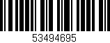 Código de barras (EAN, GTIN, SKU, ISBN): '53494695'