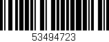 Código de barras (EAN, GTIN, SKU, ISBN): '53494723'