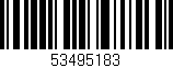 Código de barras (EAN, GTIN, SKU, ISBN): '53495183'