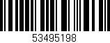 Código de barras (EAN, GTIN, SKU, ISBN): '53495198'