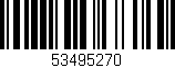 Código de barras (EAN, GTIN, SKU, ISBN): '53495270'