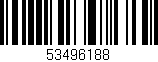 Código de barras (EAN, GTIN, SKU, ISBN): '53496188'