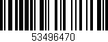Código de barras (EAN, GTIN, SKU, ISBN): '53496470'