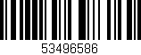 Código de barras (EAN, GTIN, SKU, ISBN): '53496586'