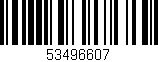 Código de barras (EAN, GTIN, SKU, ISBN): '53496607'
