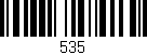 Código de barras (EAN, GTIN, SKU, ISBN): '535'