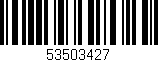 Código de barras (EAN, GTIN, SKU, ISBN): '53503427'