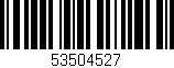 Código de barras (EAN, GTIN, SKU, ISBN): '53504527'