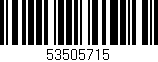 Código de barras (EAN, GTIN, SKU, ISBN): '53505715'