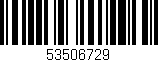 Código de barras (EAN, GTIN, SKU, ISBN): '53506729'
