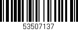 Código de barras (EAN, GTIN, SKU, ISBN): '53507137'