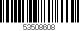 Código de barras (EAN, GTIN, SKU, ISBN): '53508608'