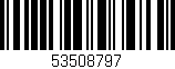 Código de barras (EAN, GTIN, SKU, ISBN): '53508797'