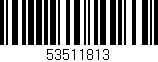 Código de barras (EAN, GTIN, SKU, ISBN): '53511813'