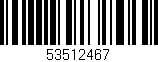 Código de barras (EAN, GTIN, SKU, ISBN): '53512467'