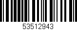 Código de barras (EAN, GTIN, SKU, ISBN): '53512943'