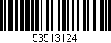 Código de barras (EAN, GTIN, SKU, ISBN): '53513124'