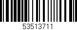 Código de barras (EAN, GTIN, SKU, ISBN): '53513711'